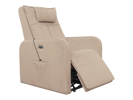 Массажное кресло реклайнер с подъемом FUJIMO LIFT CHAIR F3005 FLFK Ваниль (Sakura 4)