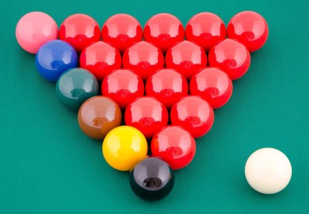 Комплект бильярдных шаров 52.4 мм "Aramith Snooker" с поддоном