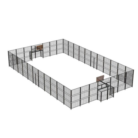 S-2001 Феникс Ограждение спортивной площадки 32х19х3,75 м ZAVODSPORTA