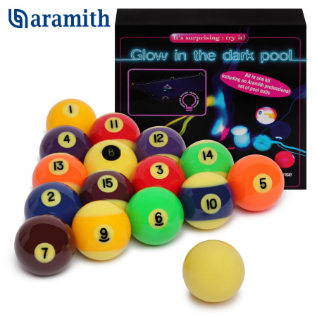 Набор аксессуаров Aramith Glow in the Dark Home Kit Pool  ø57,2мм