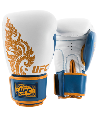 Перчатки для бокса UFC Premium True Thai (синие) 14 Oz