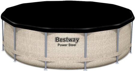 Каркасный бассейн Bestway Steel Pro Max 5614V (396x107, с фильтр-насосом, лестницей и навесом)