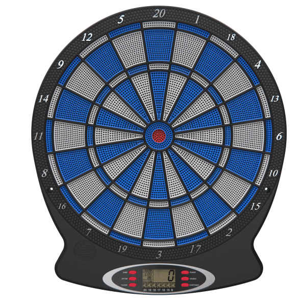 Электронный дартс DFC BLUEBOARD, 6 дротиков