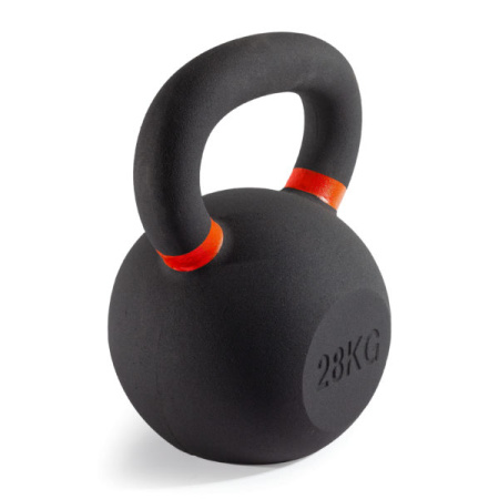 Гиря чугунная с цветным кольцом 28 кг (модель: К-3) VictoryFit VF-KCR280