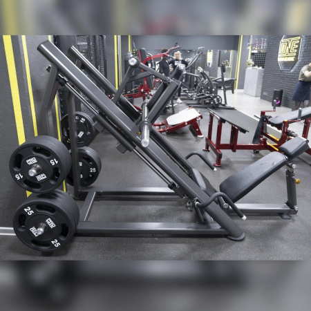 Жим ногами под углом 45 на свободных весах AnyFit PEB203