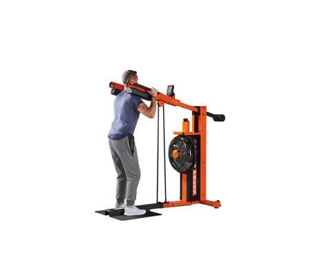 Тренажер для приседаний и жимов FluidPowerPRESS Orange 