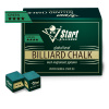 Мел Startbilliards 4 звезды зеленый (144шт)