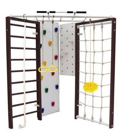 Шведская стенка Kampfer Fantastic (№5 Шоколадный желтая лиана)