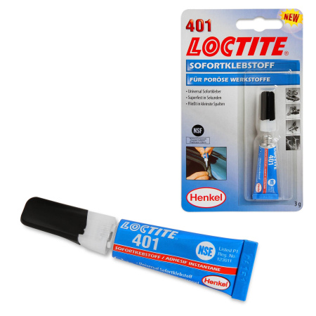 Клей для наклеек Loctite 401 3г 1 шт.