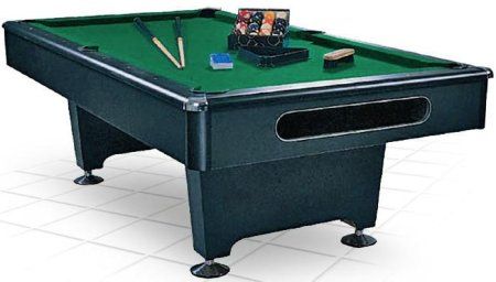Бильярдный стол для пула «Eliminator» 7 ф (черный) с аксессуарами