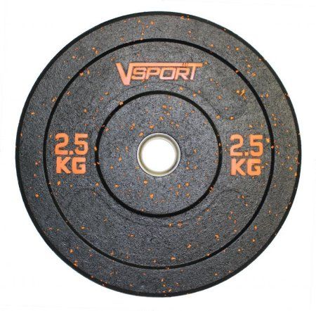 Диск бамперный V-Sport 2.5 кг.
