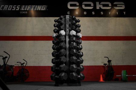 Стойка для гантелей YOUSTEEL 826VDR10