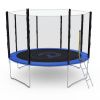 Батут с сеткой DFC PELPO 12ft с лестницей, BLUE