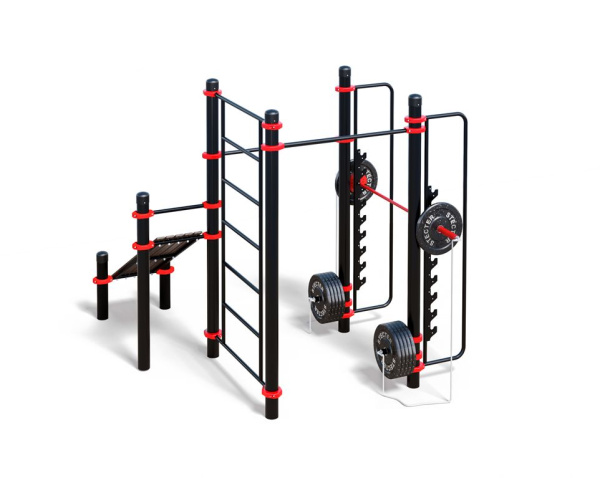 Уличный комплекс для воркаута WORKOUT-FIT - 03