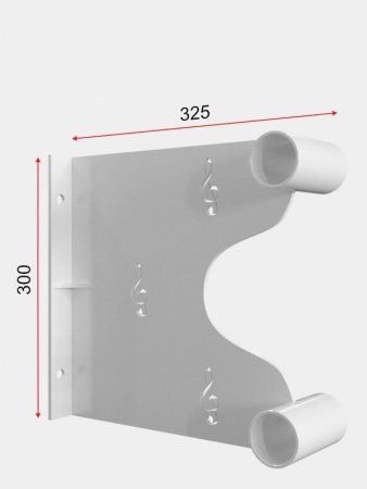 Кронштейн настенный двухрядный (тип 2)