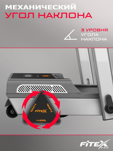Электрическая беговая дорожка Fitex WINGED