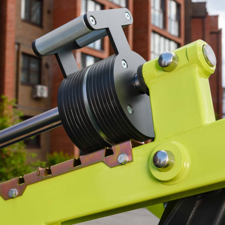 F-2807 Уличный тренажер Верхняя тяга с переменной нагрузкой ZAVODSPORTA