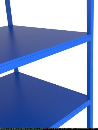 Стеллаж для спорт. инвентаря 122 см, двухсторонний