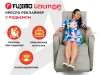 Кресло-реклайнер электрический с подъемом и массажем FUJIMO LOUNGE UP F7003 VLFL Mouse (Space 15)