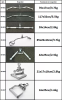 Набор хромированных рукоятей, 7шт YOUSTEEL