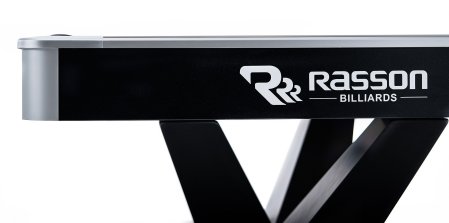 Бильярдный стол для пула RASSON "Victory 2 Plus" 9 футов (черный, сланец 30 мм)