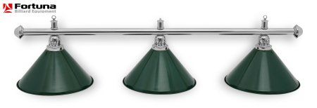 Светильник Fortuna Prestige Silver Green 3 плафона