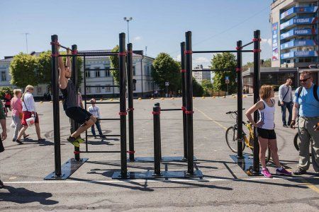 Мобильный комплекс для Воркаут "Профи-5"