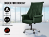 Офисное массажное кресло EGO PRESIDENT EG1005 на заказ (Кожа Элит и Премиум)