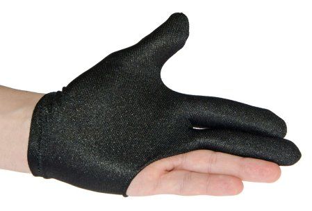 Перчатка бильярдная (черная, безразмерная)