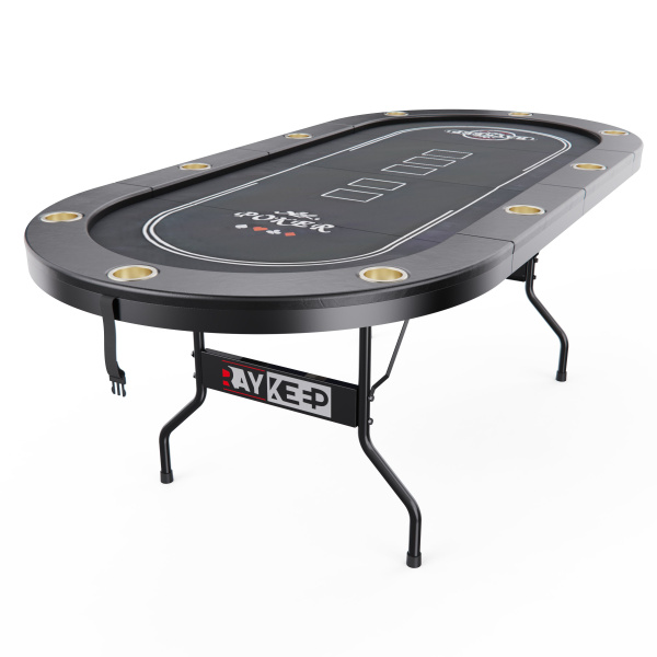 Игровой стол – покер DFC RAYKEEP 84", на 10 мест, складной