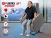 Кресло-реклайнер электрический с подъемом и массажем FUJIMO LIFT CHAIR F3005 VLFL Mouse (Space 15)