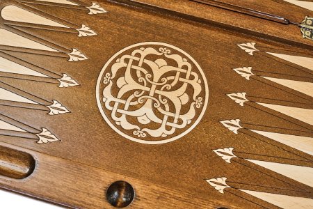Нарды резные "Армянский узор 7" 60, Haleyan