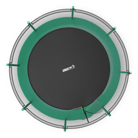Батут UNIX Line SUPREME BASIC 12 ft (Green)