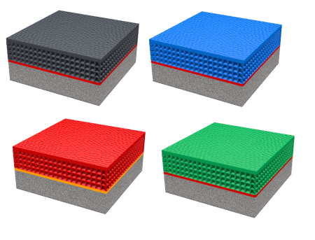 Покрытие из резиновой крошки бесшовное