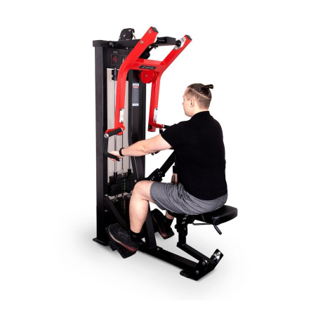 Горизонтальная тяга Protrain CP108 (черно-красный)