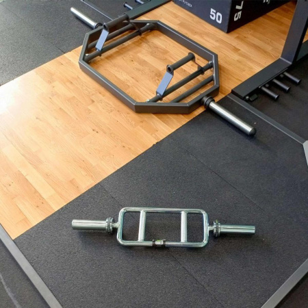 Гриф для штанги рамка (до 150 кг, замки-пружины) D50 мм PROFI-FIT