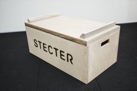 Комплект тяжелоатлетических плинтов + доп. секция (Н=89 см, материал-фанера)