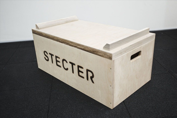 Комплект тяжелоатлетических плинтов  (Н=83 см, материал-фанера)