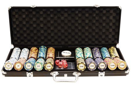 Набор для покера Monte Carlo на 500 фишек
