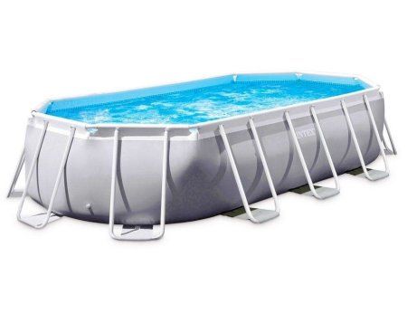 Бассейн каркасный прямоугольный "PRISM FRAMETM OVAL", 503х274x122см 26796NP 