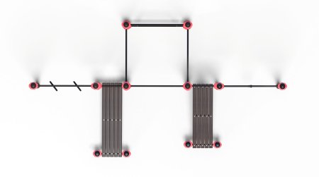 Гимнастический комплекс для воркаута  (PAW-21)
