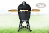 Керамический гриль-барбекю 22 дюйма (черный) (57см)