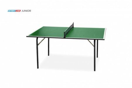 Теннисный стол Start line Junior GREEN с сеткой