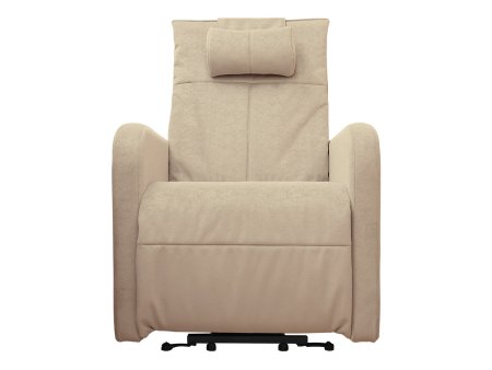 Кресло реклайнер с подъемом FUJIMO LIFT CHAIR F3005 FLWK Ваниль (Sakura 4)