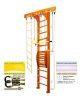 Шведская стенка Kampfer Wooden ladder Maxi Wall (№3 Классический Высота 3 м белый)