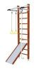 Шведская стенка Kampfer Ride Ceiling (№4 Вишневый Стандарт белый турник)