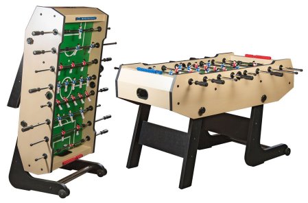 Настольный футбол (кикер) "Maccabi" (140 x 75 x 89, светлый, складной)