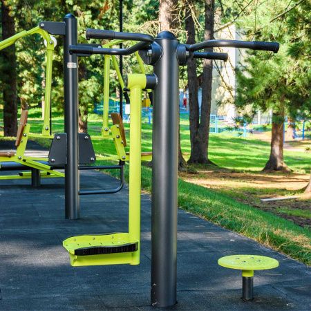 S-1031 Уличный тренажер Маятник-твистер ZAVODSPORTA