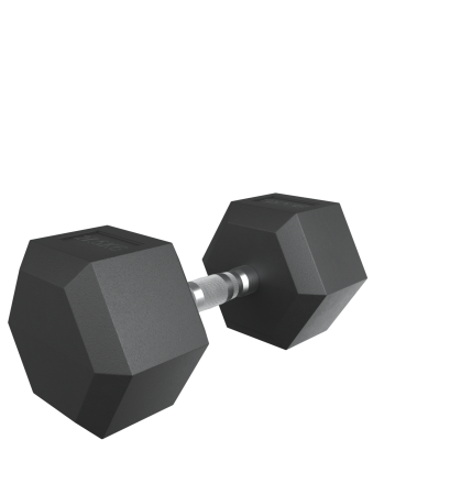 Гантель гексагональная UNIX Fit обрезиненная 30 кг / шт.