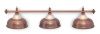 Светильник Fortuna Crown Red Bronze 3 плафона